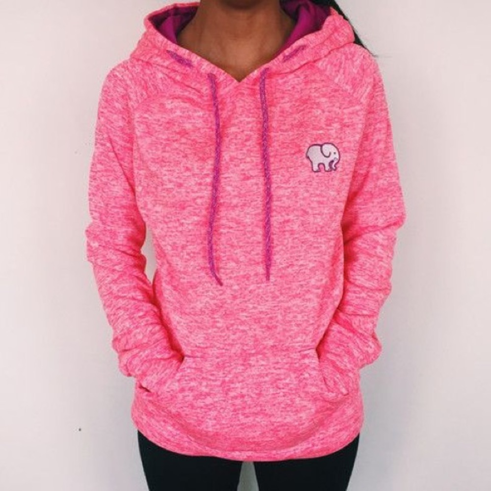 RARE pink ivory ella hoodie